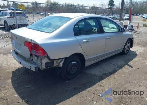 2007 Honda Civic Ex из США, поврежденный, VIN 1HGFA16857L005442